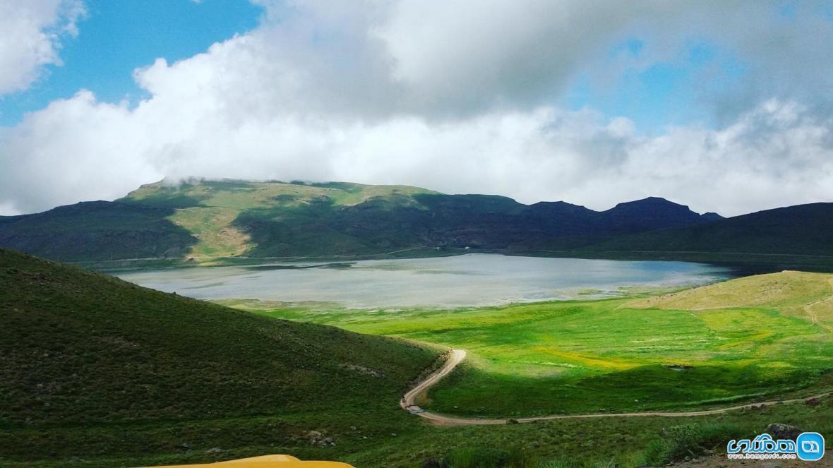 دریاچه نئور کجاست ، یکی از بزرگترین دریاچه های اردبیل