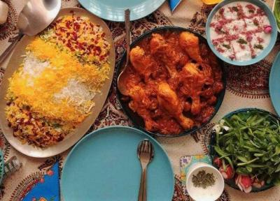 طرز تهیه خورش مرغ افشاری یا مجلسی برای مهمانی و مجالس